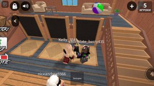 Играю в Мардер Мистери 2 в Роблоксе