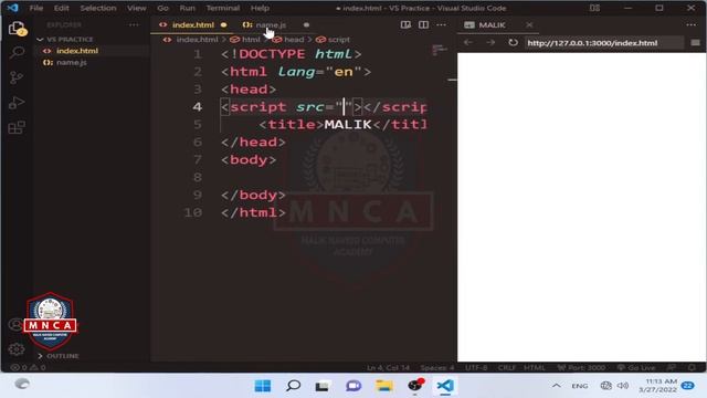 How to use Javascript - Connecting to an HTML Page - Class 1