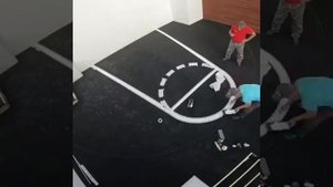Разметка спортивной площадки своими руками
