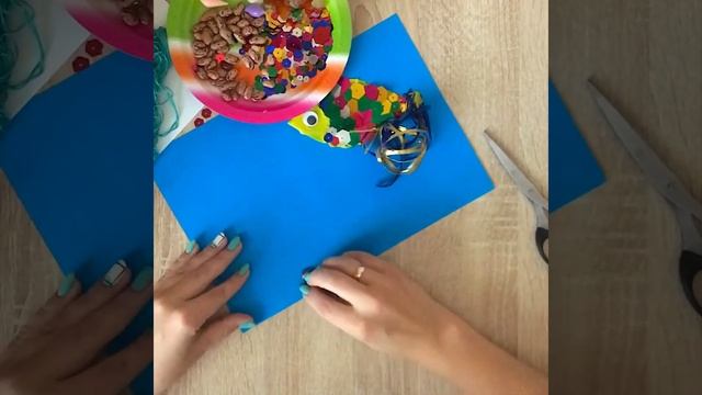 Аппликация для детей / Аппликация на тему море смотреть онлайн