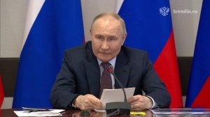 Владимир Путин проводит встречу с руководителями предприятий оборонно-промышленного комплекса🇷🇺
