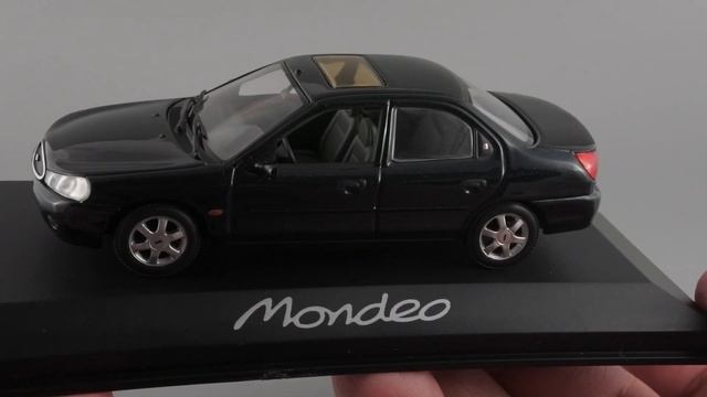 Лучший семейный автомобиль в мире: Ford Mondeo Mk II 1996 • Minichamps • Масштабные модели 1:43 смотреть онлайн