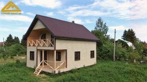 Финский каркасный дом по индивидуальному проекту