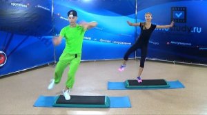 Снимаем 7-й урок СТЕП АЭРОБИКА с Константином Баевым