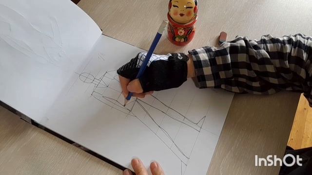 How to DRAW ? Learning to draw ✏️ Учимся рисовать. Как рисовать человека смотреть онлайн