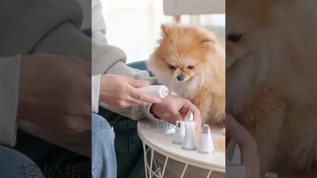 Триммер для животных LISA & LARRY Машинка для стрижки собак и кошек Pet hair clipper белый