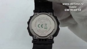 Обзор. Мужские японские наручные часы Casio G-SHOCK GW-9110-1E