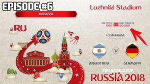 ЧЕМПИОНАТ МИРА 2018 ЗА СБОРНУЮ АРГЕНТИНЫ | 1/2 ФИНАЛА | WORLD CUP 2018 Russia