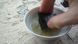 Промывка линейных китайских подшипников от стружки.