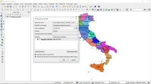 QGIS: DXF export