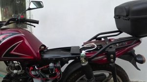 Мопед Альфа 125см³ (модель Alpha ZS50-C) | УСТАНОВКА - МОНТАЖ РОЗЕТКИ 12 ВОЛЬТ | Влог 06.2020