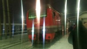 Челябинск. Поезд №373 Махачкала - Тюмень по станции Челябинск-Главный / Chelyabinsk railway station