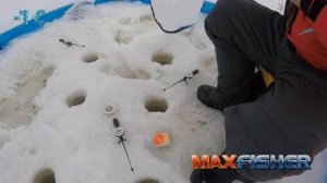 Пестовское водохранилище. Рыбалка в мартовское глухозимье.