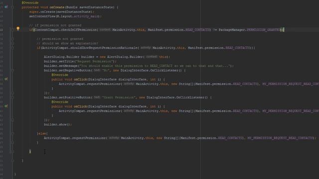 Requesting Run-Time Permissions - Part 2 | Android Studio смотреть онлайн