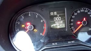 Поло Седан 2015 Двигатель CWVB запуск в -30