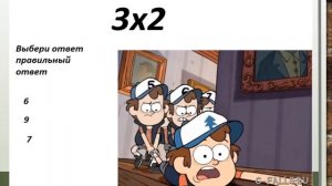 Таблица умножения на 3