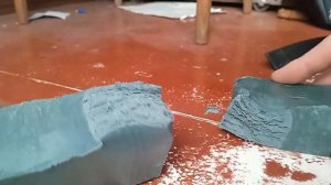 Скульптурный твердый пластилин. Распаковка