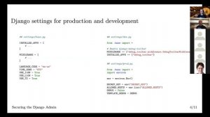 Securing the Django Admin (Repeat) - David Fischer