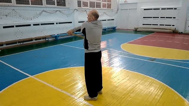 Целительное упражнение с палкой "Стрекоза". смотреть онлайн