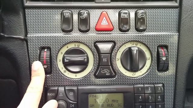 C-klass w202 Klimat kontrol sistemi смотреть онлайн