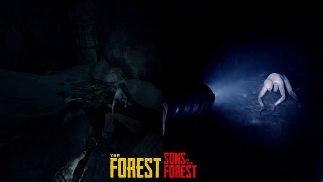 Sons Of The Forest VS The Forest | SOTF Trailer 3 VS The Forest Gamplay | Comparison Video