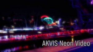 Как создать эффект рисунка светящимися линиями на видео с AKVIS Neon Video (урок)