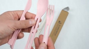 Туристический набор столовых принадлежностей Ложка Вилка Нож