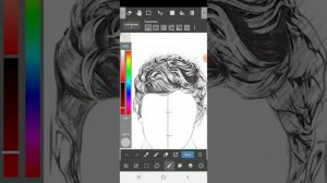 ТПИ 19 Рисуем мужскую прическу Домашняя работа