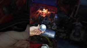 Москвич 412  холостой ход с Вебером 2101-11