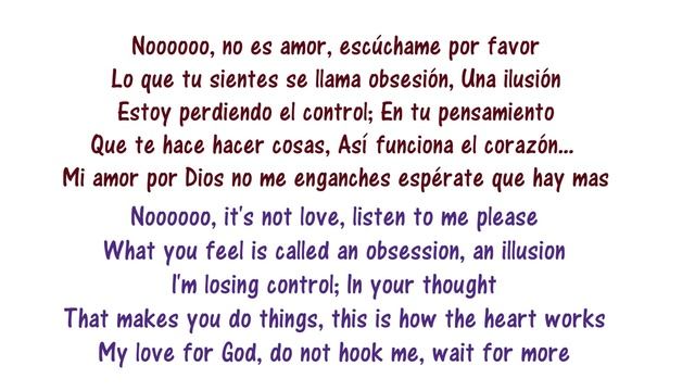 Aventura - Obsesion Lyrics English and Spanish - Translation & Meaning - Obsession смотреть онлайн