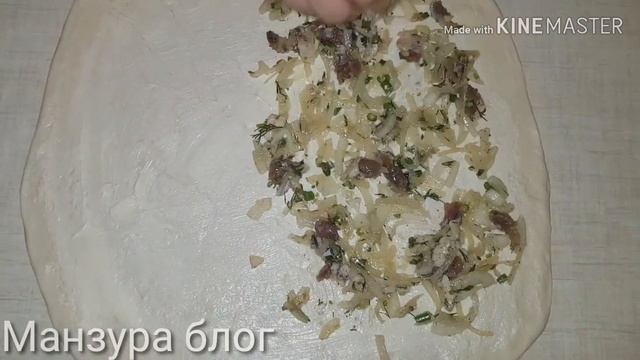 Узбекские лепёшки без молока. Маленькие мясные лепёшки.