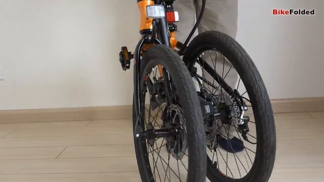 Dahon Launch D8 Folding Bike - How to Fold and Unfold