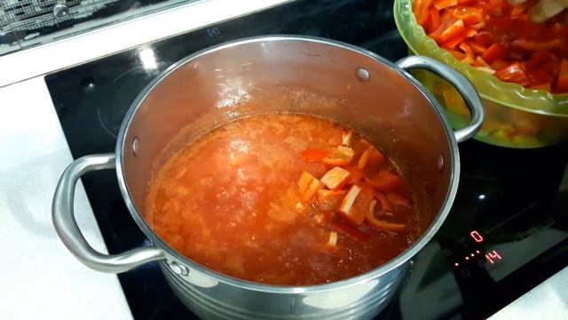 Лечо на Зиму из Перца и Помидоров Простой и Пошаговый Рецепт Очень Вкусного Лечо