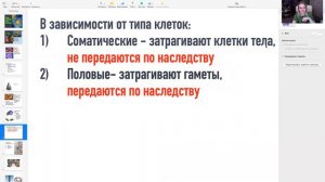 Виды мутаций и их причины, Биология ЕГЭ 2022, Урок