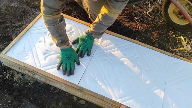 Печатный бетон своими руками в домашних условиях