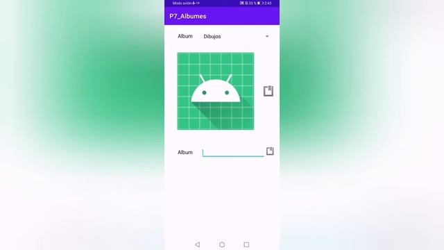 Álbum de imágenes con AlertDialog. смотреть онлайн