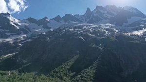 Птышские водопады в ущелье Птыш, Домбай