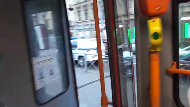 Трамвай Санкт-Петербурга 8-341: ЛМ-99АВН б.1327 по №16 (01.05.18) смотреть онлайн