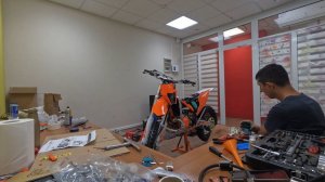 Собираем новый KTM 300 EXC