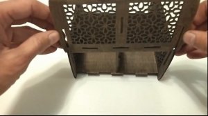 Сборка подставки, коробки из фанеры.