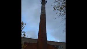 Капитальный ремонт кирпичной трубы ООО"ОЛИМП" г.Москва