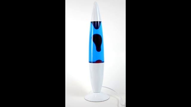 Лава-лампа 48см Розовая/Cиняя (Воск) White смотреть онлайн