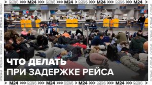 Специалисты рассказали о правах пассажиров в случае задержки рейса - Москва 24