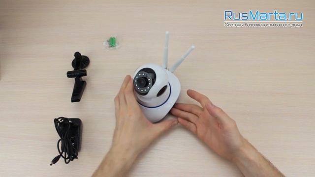 Беспроводная поворотная WiFi камера - PST G90B/G90C смотреть онлайн