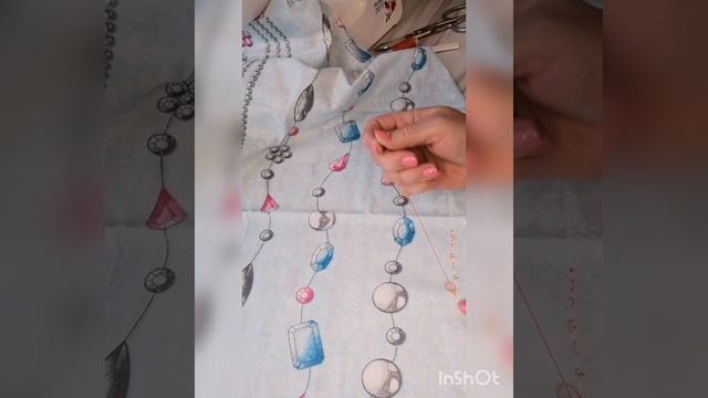 Копировальные строчки или силки прямых стежков.