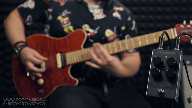 TC ELECTRONIC Fangs Metal Distortion гитарная педаль дисторшн смотреть онлайн