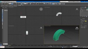 3Ds Max для начинающих. 14-ый урок. Модификатор Bend (Изгиб)