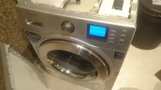 Ошибка 3E стиральная машина Samsung WFMM124ZAU