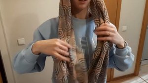 Как красиво завязать шарф. 3 легких способа