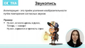 Звукопись за 5 минут | ЛИТЕРАТУРА ЕГЭ | СОТКА